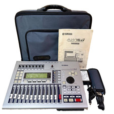 Yamaha AW16G Digital Audio Workstation Multitrack Recorder w/ Case Tested Japan