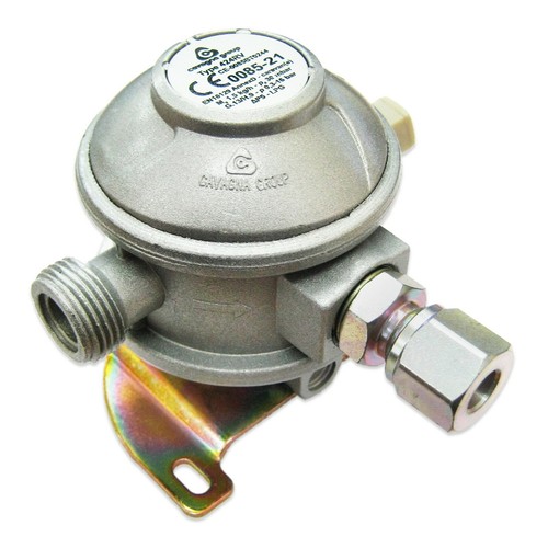 Bulkhead gas regulator - gas, 30mbar