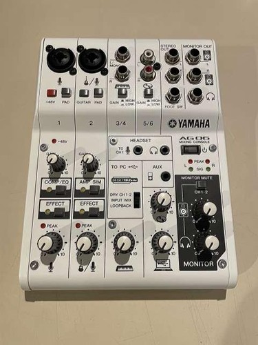 Yamaha ag06 mixer audio - ag06, dj