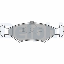 DELPHI LP204 Brake Pad Set