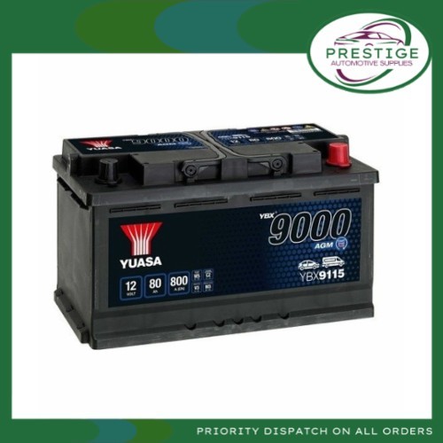 Yuasa ybx9115 12v 80ah - 12v, 800a