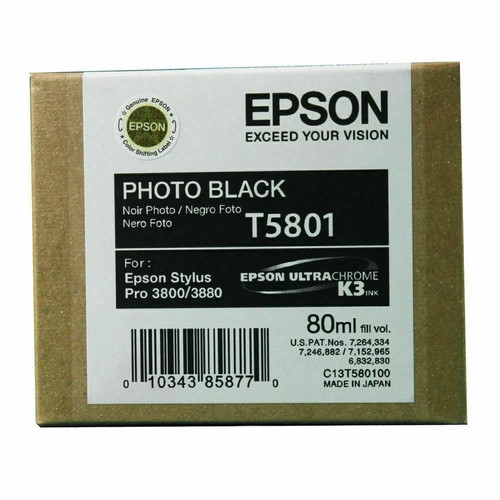 Genuine epson t5801 - genuine, photo