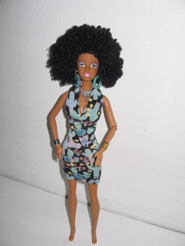 African fashion doll - african,