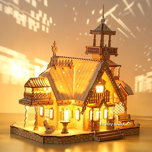 Diy villa wooden - villa,