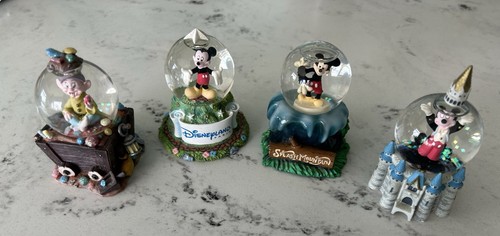 Mini disney snow globes bundle - disney,