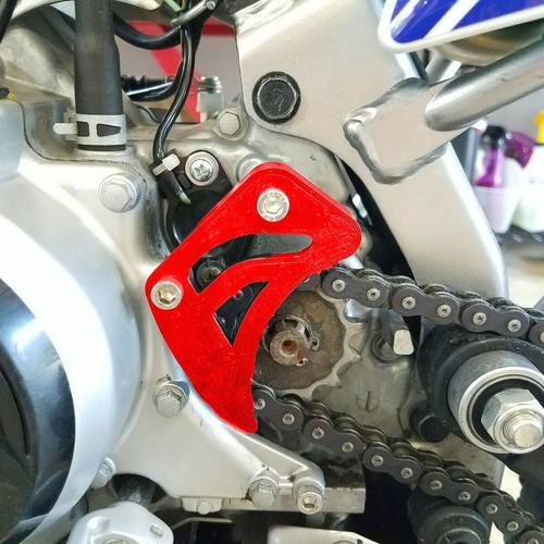Motorcycle rear chain guard - motorcycle,