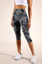 Womens High Waisted Capri