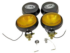 Pair Hella Yellow Fog Lamp