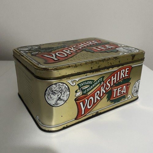 Vintage yorkshire tea tin - yorkshire,