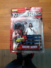 Jakks Pacific WWF King of The Ring Man Kind Figure Used Missing Socks Good Cond