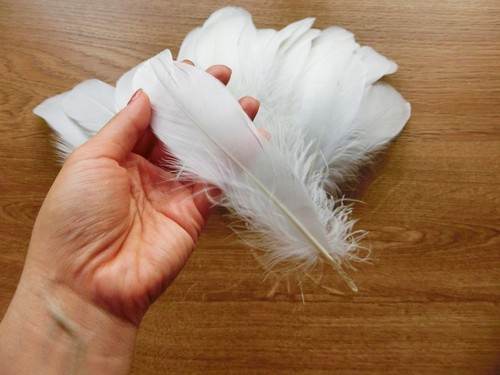 45pcs fine natural white real - fine,