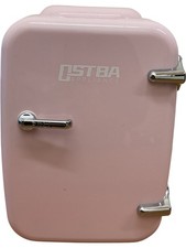 OSTBA Mini Skincare Fridge / Hot Box Pink Compact Tabletop Unit 5L Capacity