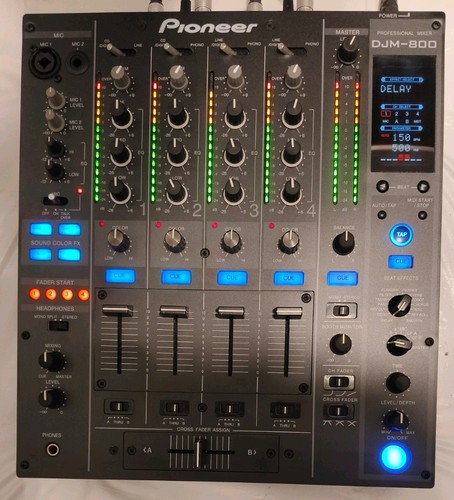 Pioneer djm 800 serviced - pioneer,