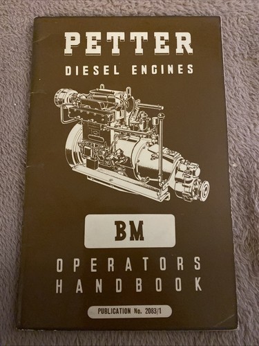Petter diesel engine - engine, bm