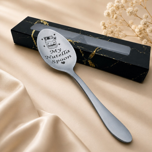 Personalised nutella spoon - nutella,