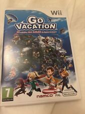 Go Vacation Nintendo Wii Game Boxed NO Manual PAL Namco