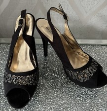 Black Platform Stiletto