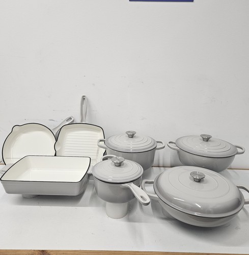 Piece enamel cast - 11-piece, iron