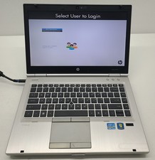HP EliteBook 8460P Laptop Intel Core i7 4GB RAM NO HD/OS/BATT BIOS Password (FL)