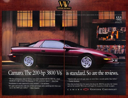 1996 chevrolet camaro - 1996, vintage