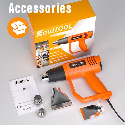 Emdtool heat gun hot air - heat,