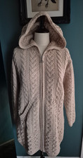 ARAN CRAFTS Oatmeal Full Zip