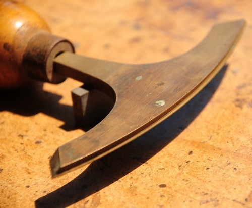 Brass bookbinder tool - brass, pallet