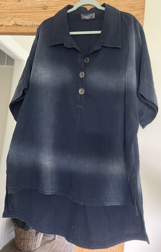 Kekoo design cotton denim look - denim,