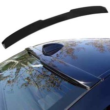Rear Window Roof Spoiler Wing Gloss BLK For BMW E60 520i 525i 530i 2004-2010