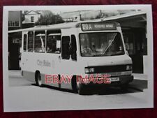 PHOTO  DERBY CITY RIDER MERCEDES 709D BUS NO 74 REG N474 XRC