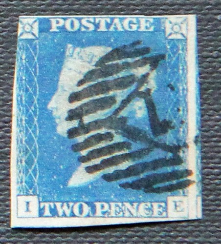 1840 two penny - gb, blue