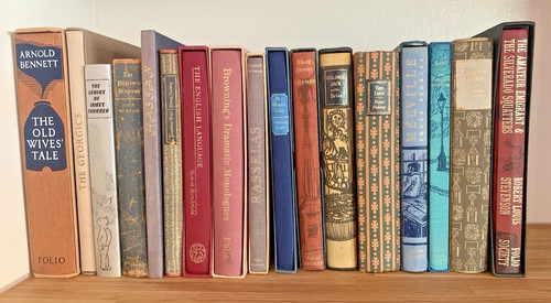 Folio society books job - x,