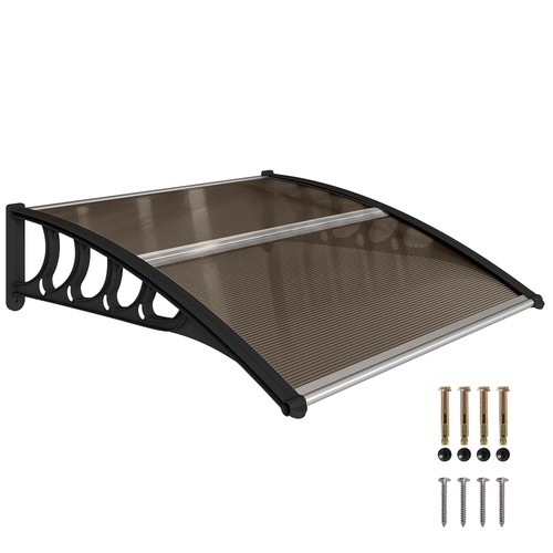 Outsunny door canopy outdoor - door,
