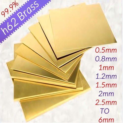 Brass sheet various - , sizes