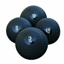 Fitness Slam Ball No Bounce Extreme Strength Gym &Boxing Workout Easy Grip Black