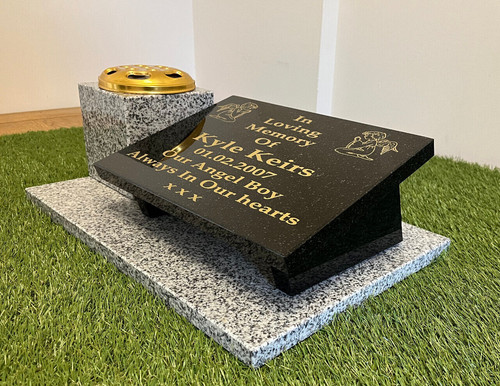 Personalised memorial stone - memorial,
