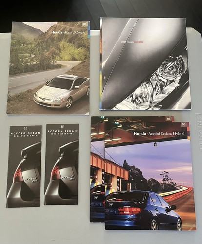 Genuine honda accord brochures - honda,
