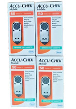 4 x Accu-chek mobile test