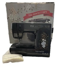 BERNINA Bernette Seville 4 Sewing Machine Barely Used Original Box & Accessories