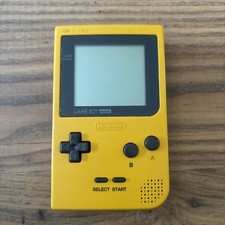 Nintendo Game Boy Pocket MGB-001 Handheld Game Console Yellow
