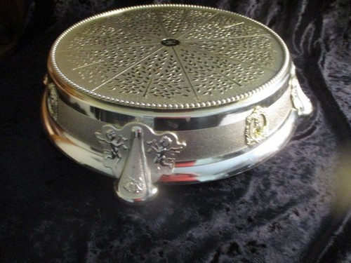 Wedding cake stand gold - wedding/cake,