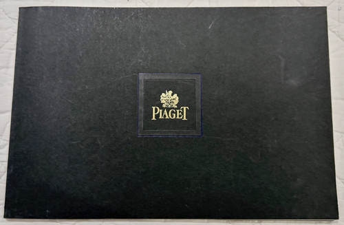 Very rare piaget catalogue - ,