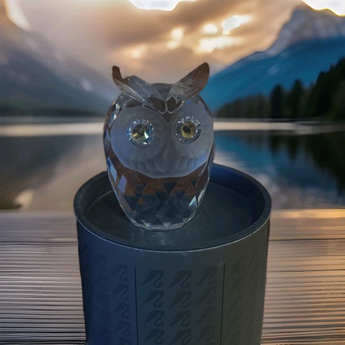 Swarovski crystal owl 7637 - owl,