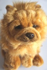 CHOW CHOW 12" TOY DOG, as it is, personalised, gift wrapped 3 options