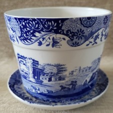 Rare spode italian blue and - rare,