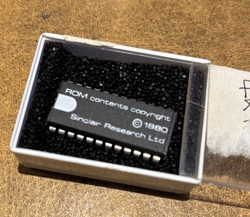 Sinclair zx80 vintage computer - sinclair,