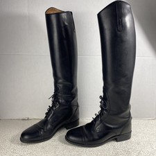 ARIAT Womens English Riding Boot Heritage Contour Sz 7 Tall Equestrian Full Calf