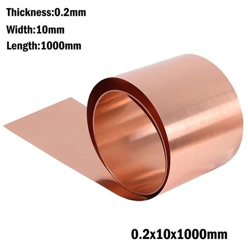 2mm thick copper foil - 0.01-0.2mm,
