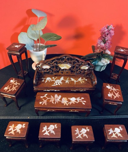 Set vintage mini - /10, chinese
