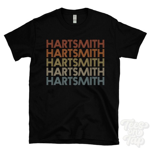 Hartsmith repeated retro style - repeated,